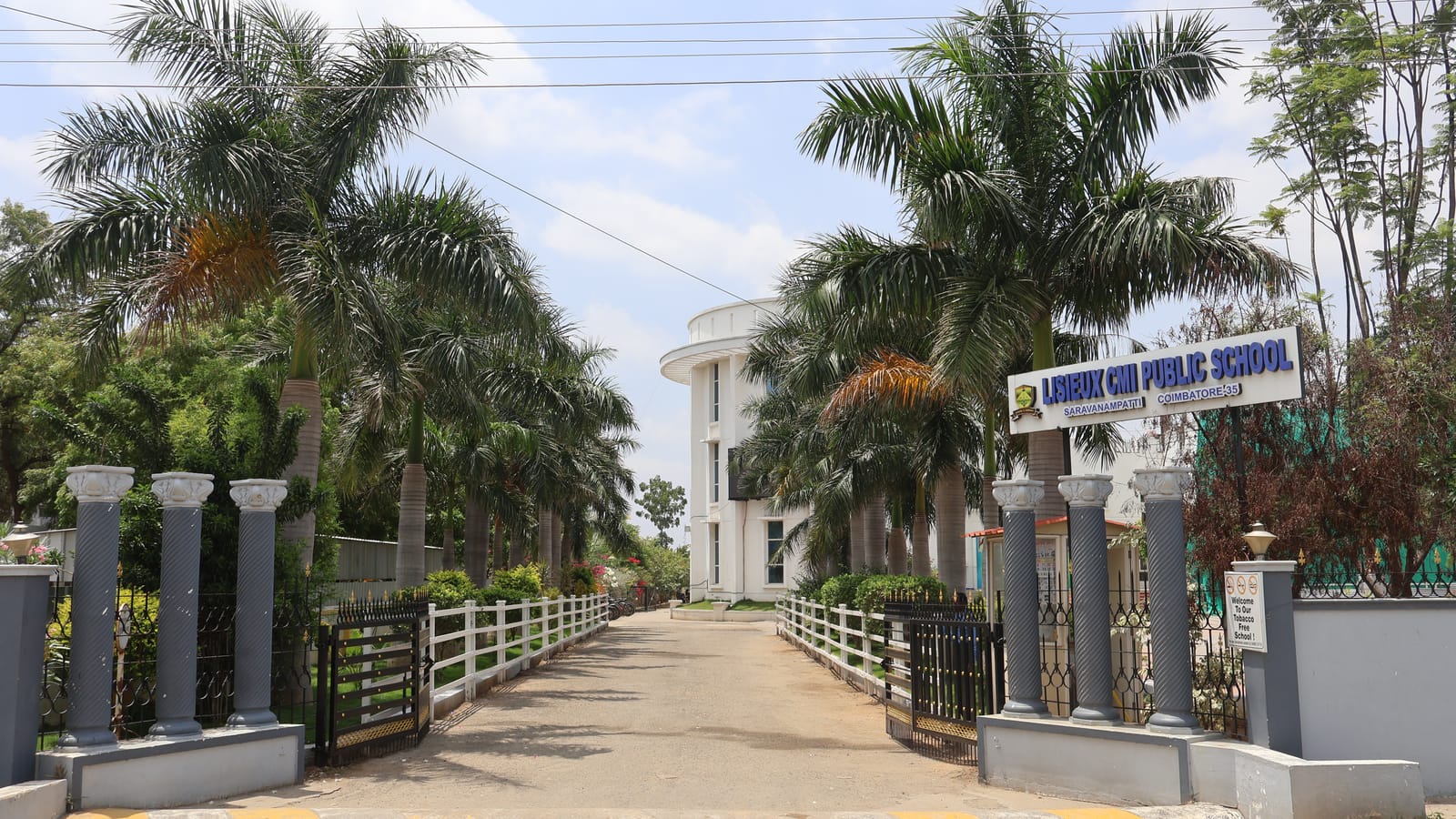 Lisieux CMI Public School campus entrance